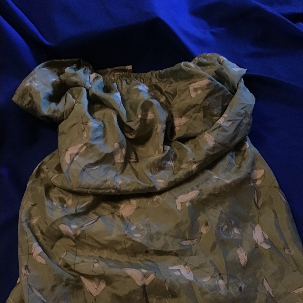 Silk skirt